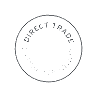 Direct Trade Sticker by Pilot Coffee Roasters