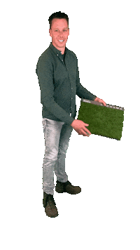 Tuin Gras Sticker by Broos Groenvoorziening