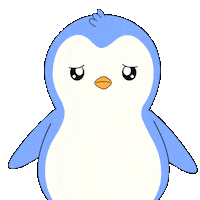 Sad Excuse Me Sticker by Pudgy Penguins