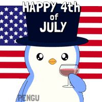 United States Party GIF by Pudgy Penguins