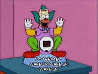 tired wake up GIF