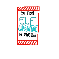Christmas Quarantine Sticker by Elf Made Easy