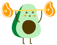 Halle Avocat Sticker by Mes Halles