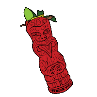 TraderVics tiki mai tai maitai tradervics Sticker