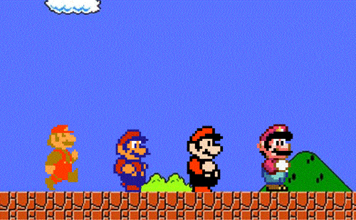Super Mario Running GIF