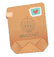 bracenet package envelope bracelet paket Sticker