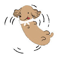 Happy Dog Sticker
