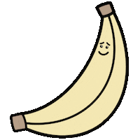 Fruit Banana Sticker