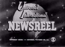 Universal Newsreel Logo GIF by US National Archives