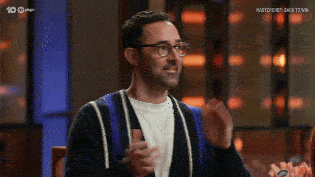 Andy Allen Clap GIF by MasterChefAU