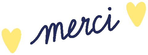 Merci Sticker by Suzzi Kafe
