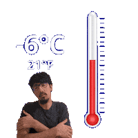 Negative Six Degrees Sticker