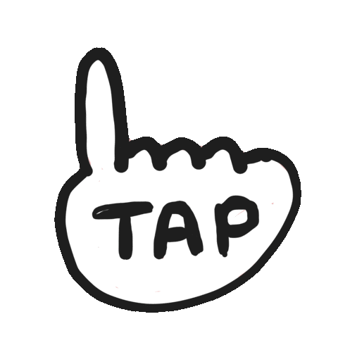 Tap Click Sticker
