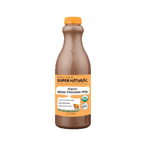 KalonaSuperNatural chocolate milk kalona supernatural kalona kalona chocolate milk Sticker