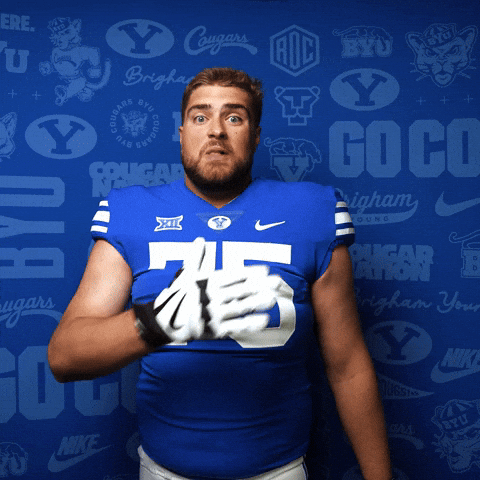 College Football Go Cougs GIF by BYU Cougars