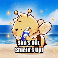 Summer Beach GIF by Beelightened