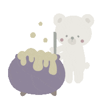 Halloween くま Sticker