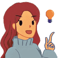 Girl Wow Sticker by Engtal