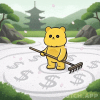 Cleaning Up Making Money GIF by Kanpai Pandas