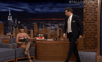 fallontonight fallontonight tonight show pose strut GIF