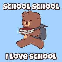 Back To School Summer GIF by BEARISH