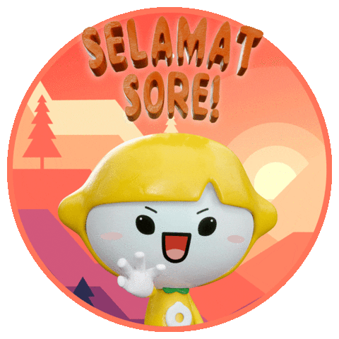 3D Lemon Sticker