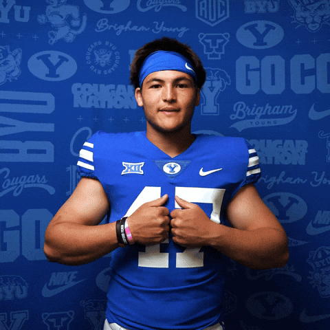 College Football Go Cougs GIF by BYU Cougars