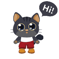 Cat Meow Sticker by Plaza Bintaro Jaya