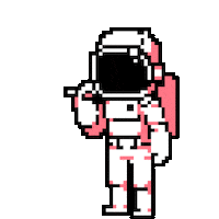 Relaxed Space Sticker by Metarupx