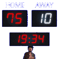 10 Away Sticker