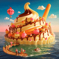 Ice Cream Vegan GIF by Caavakushi