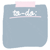Happy To Do List Sticker