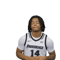 Jr Shrug Sticker by Providence Friars