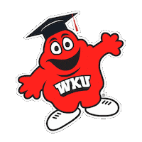 Big Red Graduation Sticker by Western Kentucky University