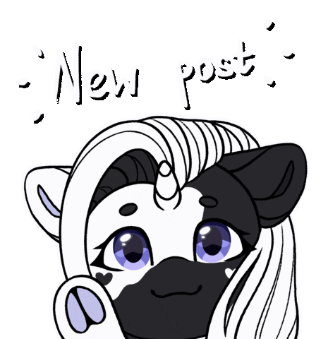 AuroraCursed giphyupload new post pony auroracursed Sticker