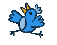 Dance Running Sticker