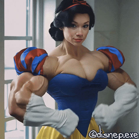 Princess Muscle GIF
