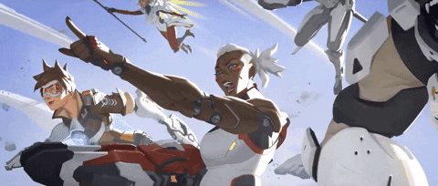 Lets Go Squad GIF by Overwatch