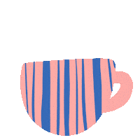 rafaelaperasinic hot drink tea smoke Sticker