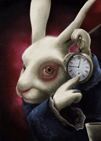 Time Bunny GIF