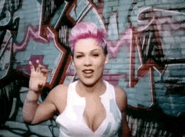 pink pink p!nk you make me sick GIF