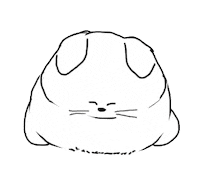 Sleepy Cat Sticker