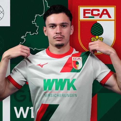 Football Shirt GIF by FC Augsburg 1907