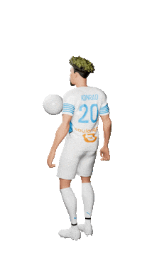 Soccer Player Sticker by Olympique de Marseille