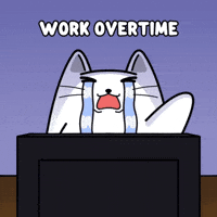 Work Crying GIF by MESA My Emotional Support Animal