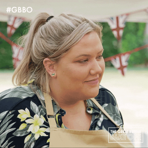 Happy Bake Off GIF by The Great British Bake Off
