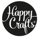 HappyCraftsNL haken breien borduren watjezelfmaaktismooier Sticker