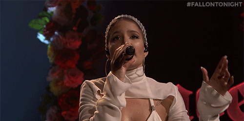 tonight show halsey GIF by The Tonight Show Starring Jimmy Fallon