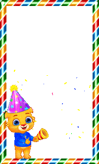 Happy Birthday Celebration Sticker by Lucas and Friends by RV AppStudios