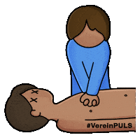 Cardiac Arrest Cpr Sticker by Verein PULS